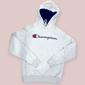 Small Grey Champion Hoodie